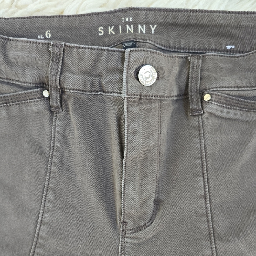 White House Black Market Moto Jeans